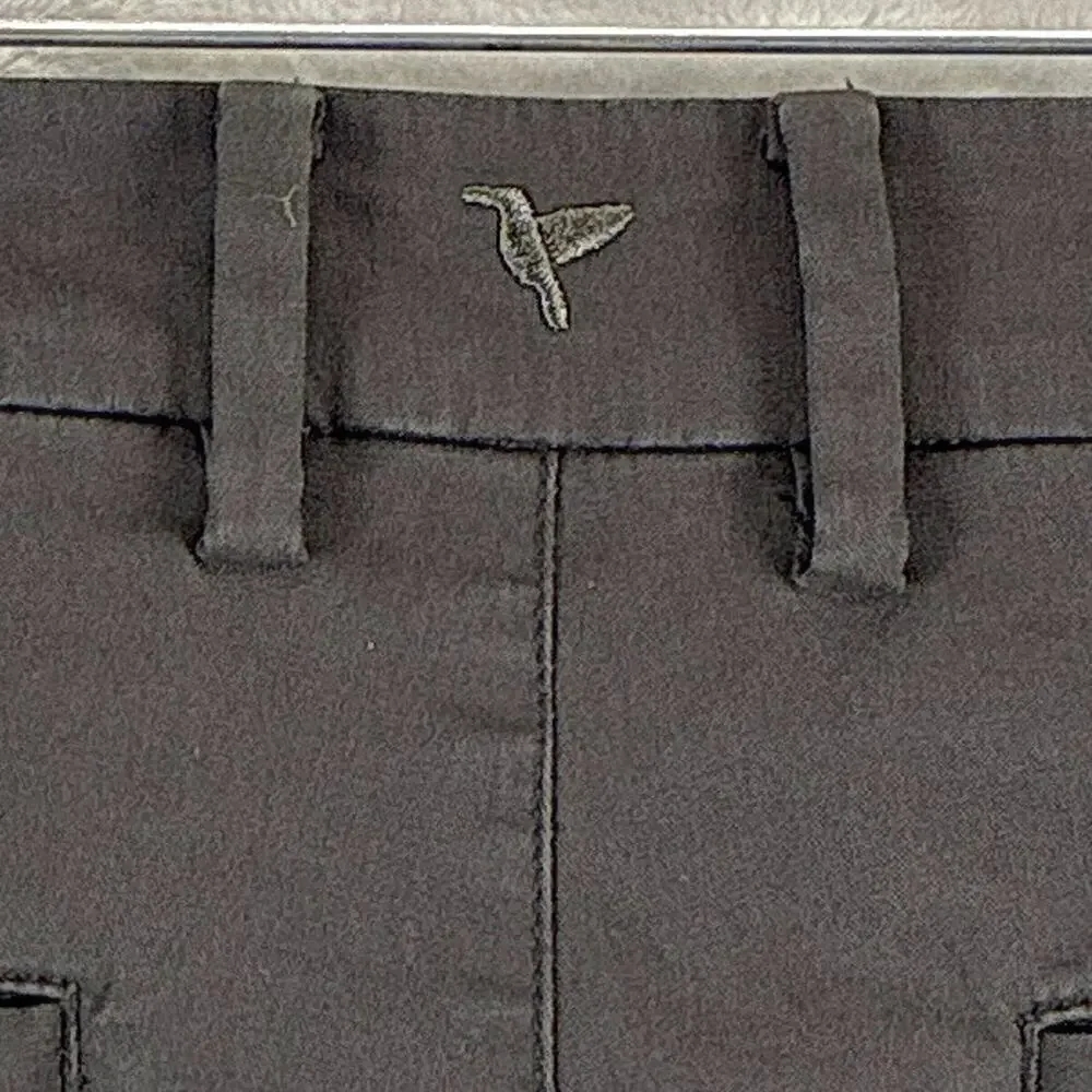 Birddogs Pants Mens 34x30 (34x29) Gray Slim Fit Performance Stretch Golf Preppy